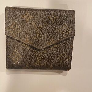 Louis Vuitton Brown Monogram Compact Wallet